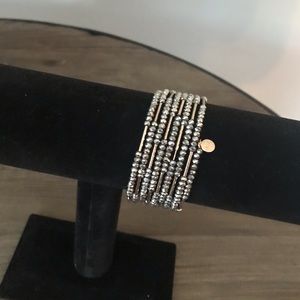 Stella & Dot Beaded Wrap Bracelet